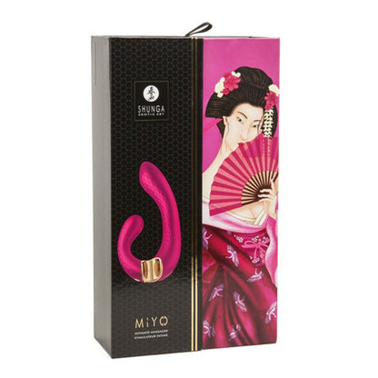 Vibrador para Punto G y Clítoris SHUNGA MIYO Raspberry