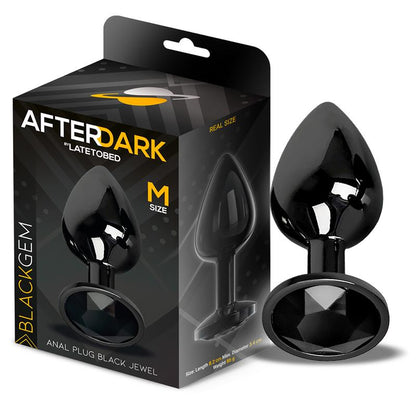 Plug Anal Afterdark Blackgem Talla M Negro