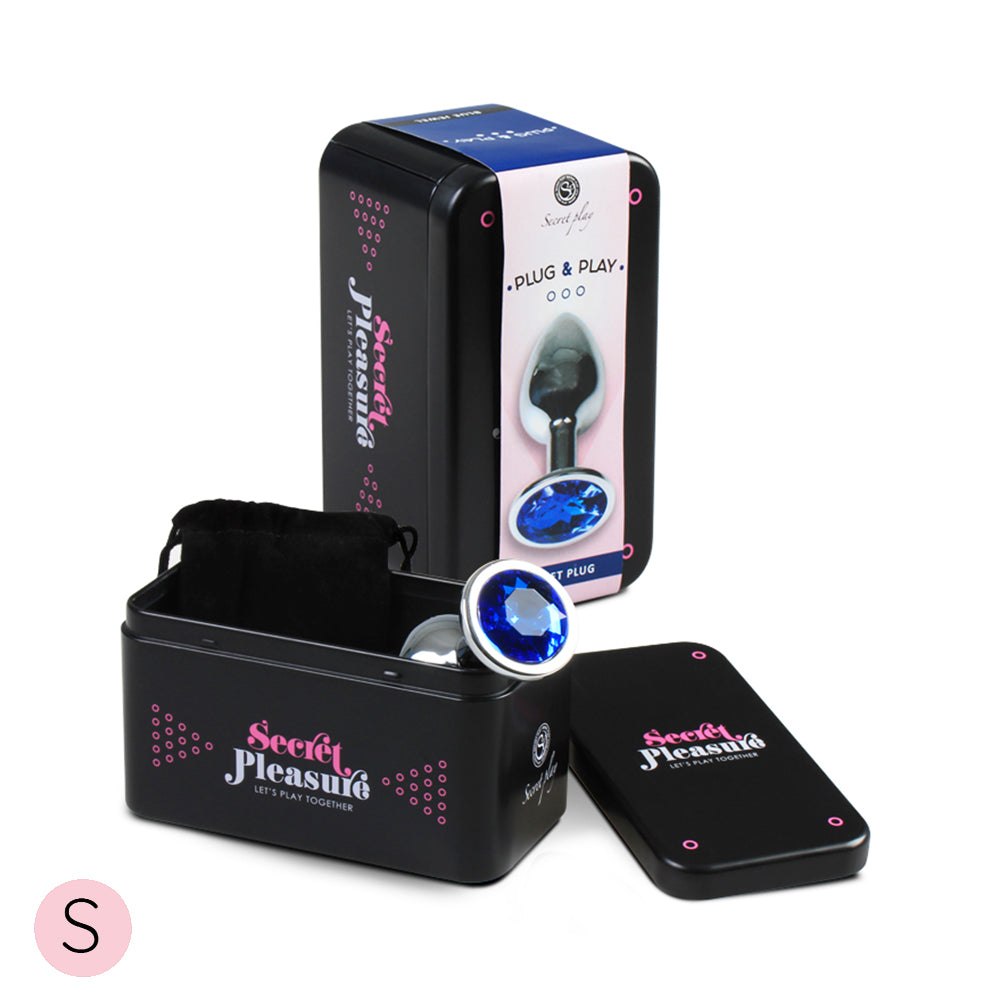 Plug Anal Secret Play Talla S Azul 7 cm
