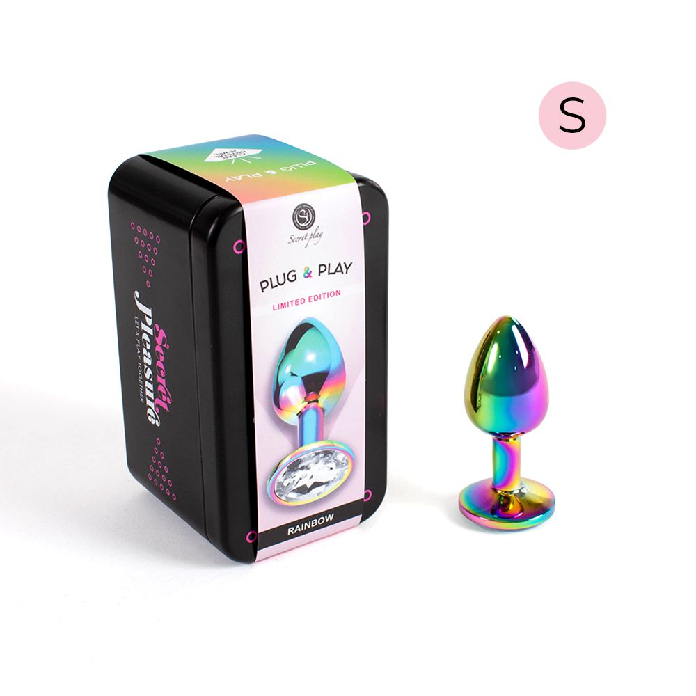 Plug Anal Secret Play Talla S Multicolor 7 cm