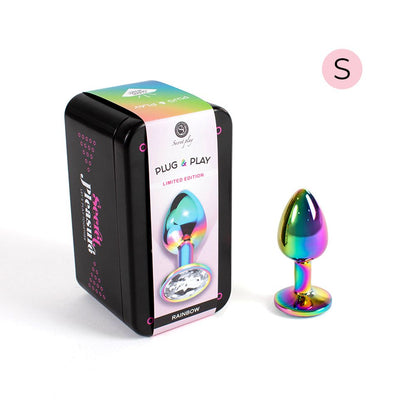 Plug Anal Secret Play Talla S Multicolor 7 cm