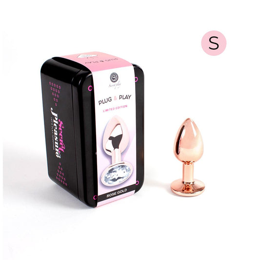 Plug Anal Secret Play Talla S Rosa 7 cm