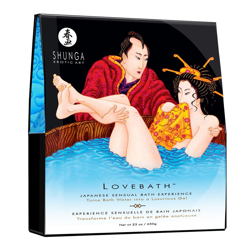 Sales de Baño Shunga Tentaciones del Mar Color Azul