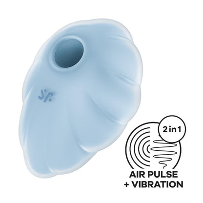 Satisfyer Cloud Dancer Succionador y Vibrador Azul
