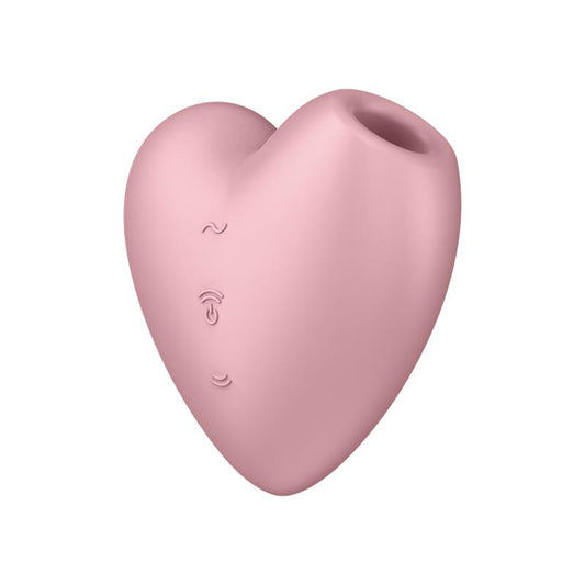 Satisfyer Cutie Heart Succionador de Clítoris con Vibración Color Rosa