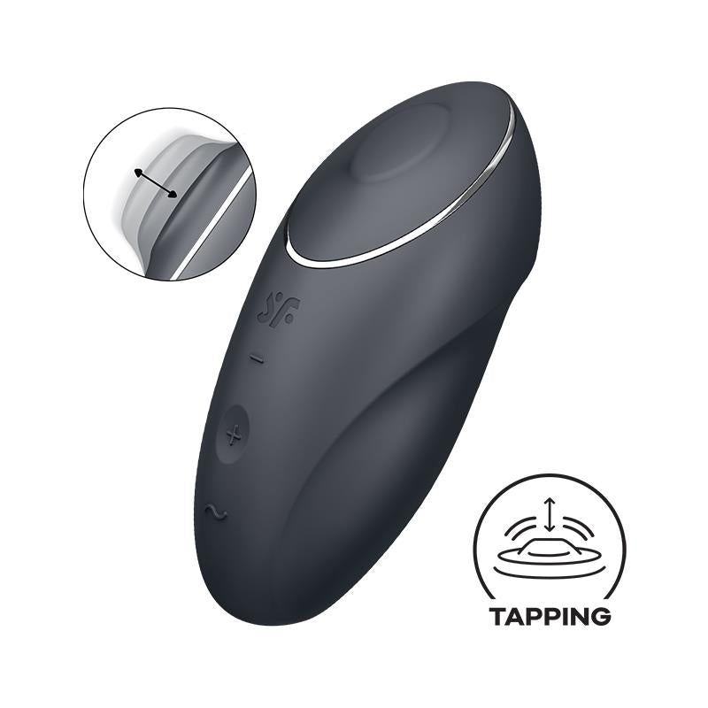 Satisfyer Tap and Climax 1 Estimulador de Clítoris Negro