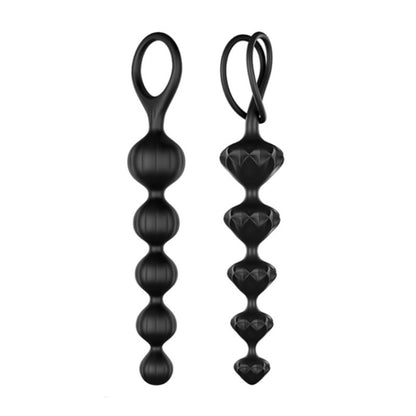 Satisfyer Tira Anal Beads Black