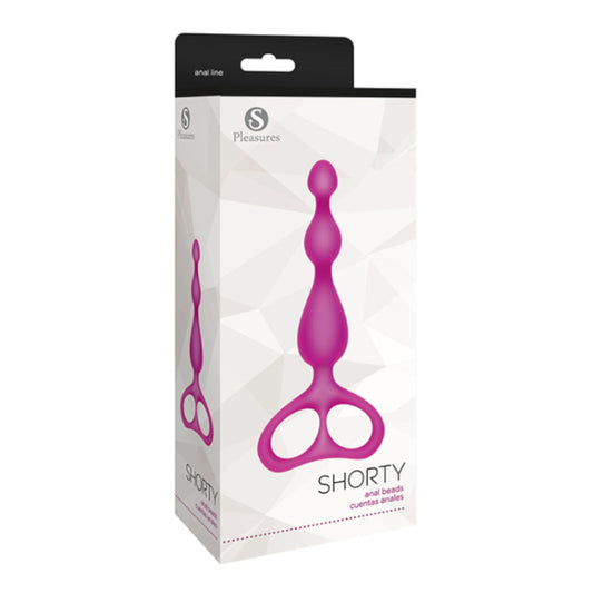 Tira Anal S Pleasures Shorty Rosa