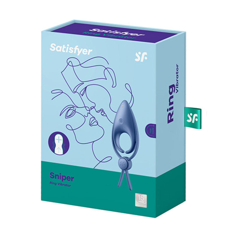 Satisfyer Swordsman Anillo Vibrador Blue