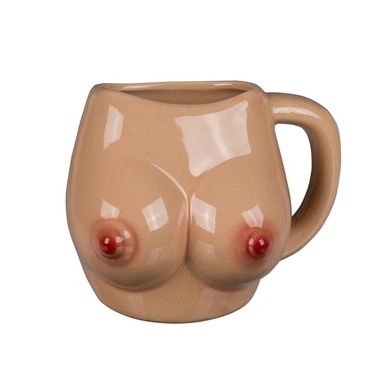 Taza con forma de pechos OOTB