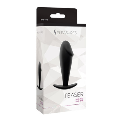 Plug Anal S Pleasures Teaser Black 9 cm