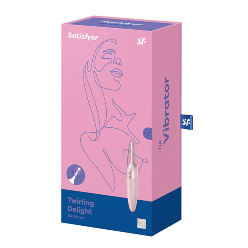 Satisfyer Twirling Delight Rose Estimulador de Clítoris con Vibración