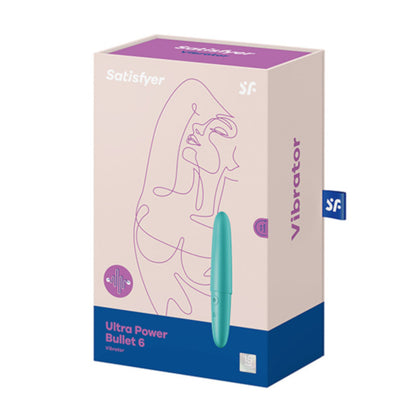 Satisfyer Ultra Power Bullet 6 Bala Vibradora Turquesa