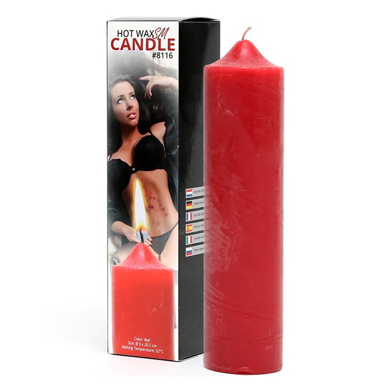 Vela de BDSM Rimba Bondage Play Color Rojo