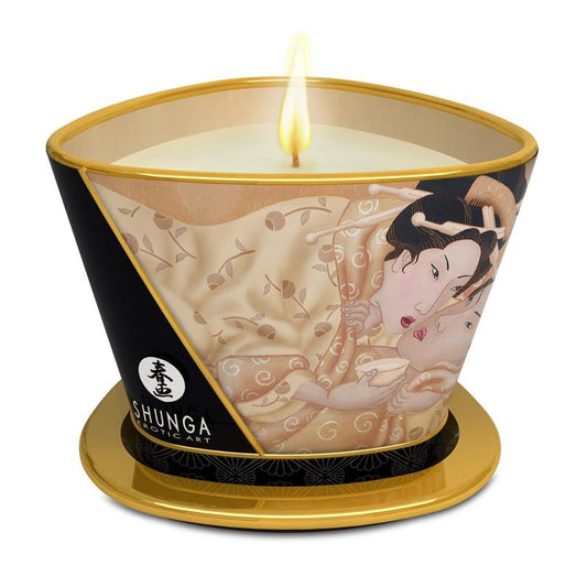 Vela para Masaje Shunga Aroma a Vainilla 170 ml