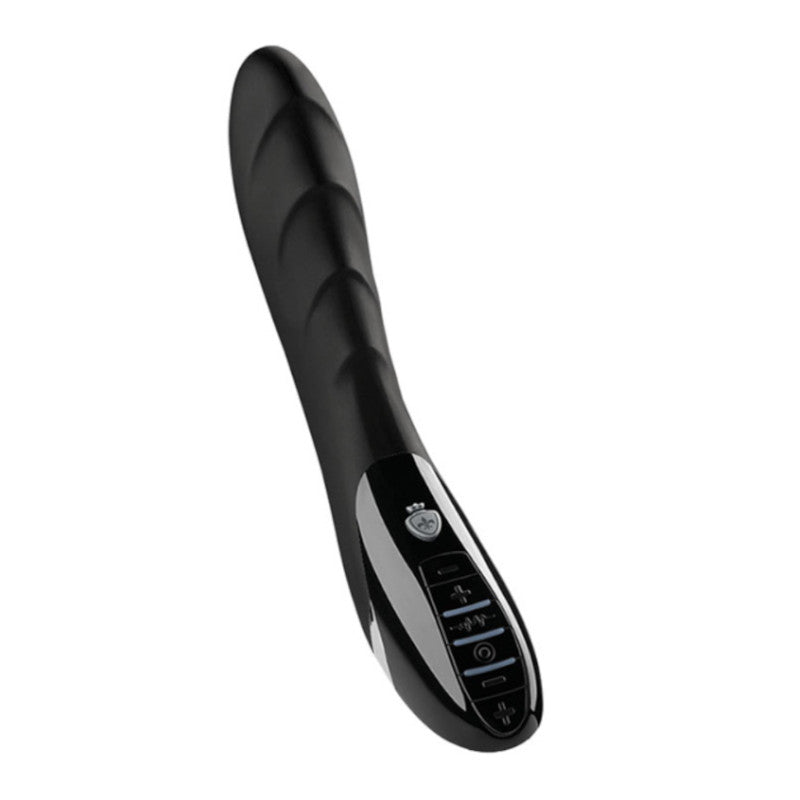 Vibrador Mystim Sizzling Simon E-Stim con Estimulación Eléctrica Black Edition