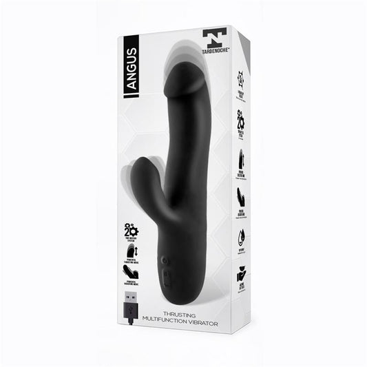 Vibrador Punto G y Clítoris TardeNoche Angus con Movimiento Thrusting
