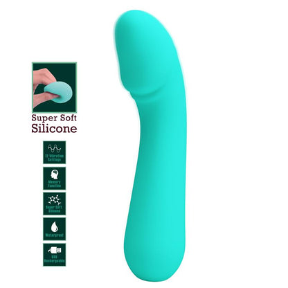 Vibrador para Punto G Pretty Love Cetus Green