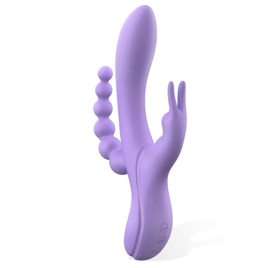 Vibrador para Punto G y Clítoris Engily Ross Lindsey con Cadena Anal
