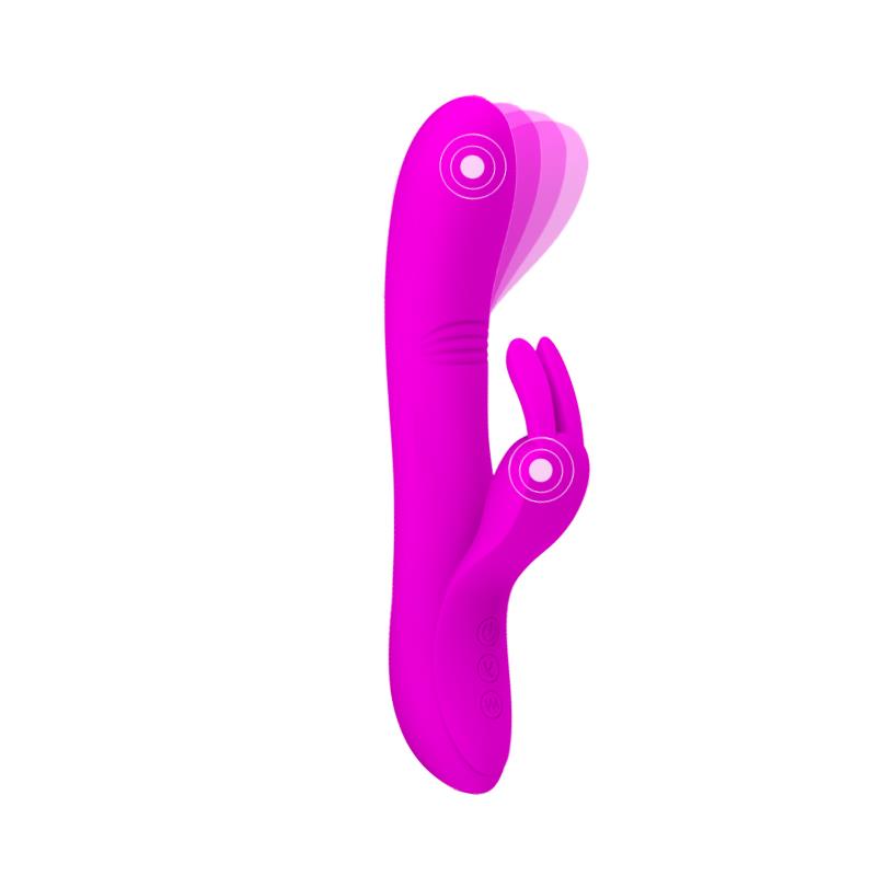Vibrador para Punto G y Clítoris PRETTY LOVE Dylan Púrpura