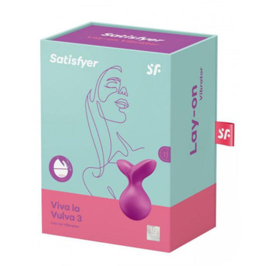 Satisfyer Viva la Vulva 3 Violet Estimulador de Clítoris con Vibración