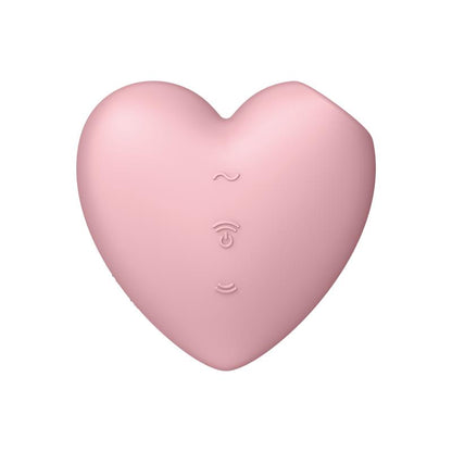 SATISFYER CUTIE HEART CLITORIS SAUGER UND ROSA VIBRATION