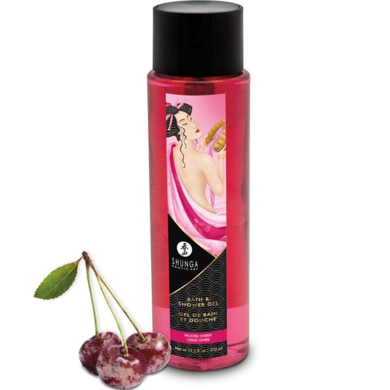 SHUNGA GEL DE BAÑO Y DUCHA GEL FROSTED CHERRY - CEREZA 370 ML