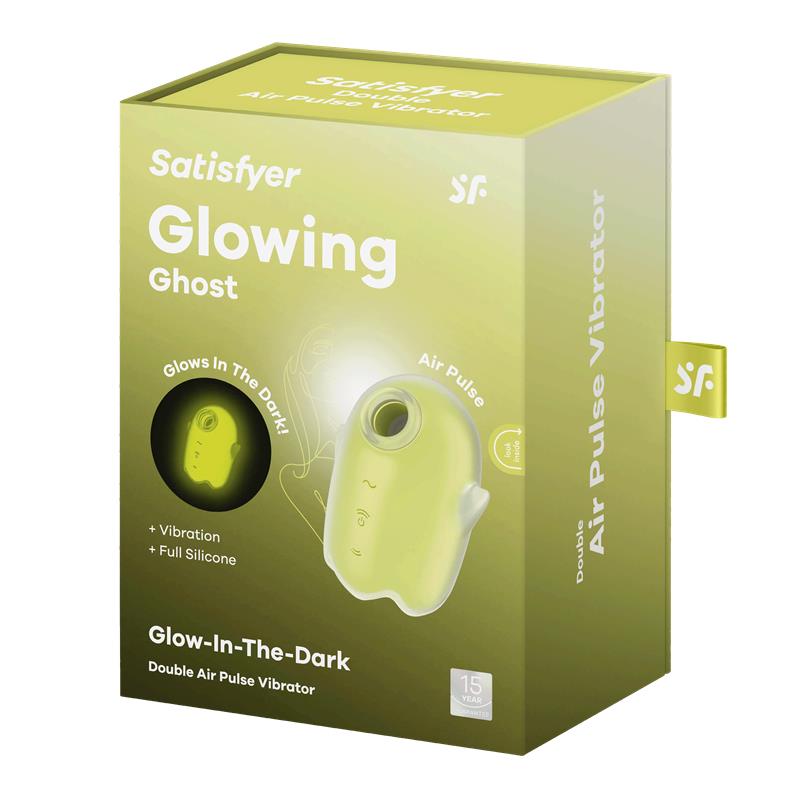 Satisfyer Glowing Ghost Succionador de Clítoris+Brilla en la Oscuridad