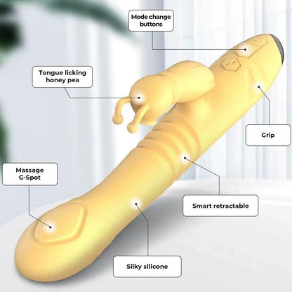 ENGILY ROSS HONEYBEE VIBRATOR MIT STOSS UND PULSATION