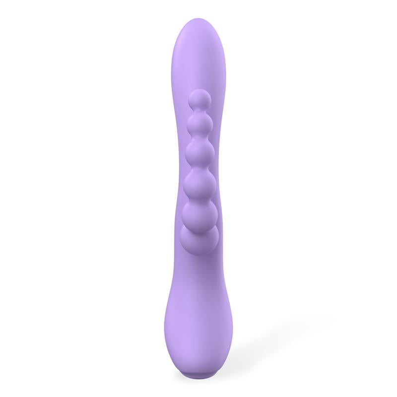 ENGILY ROSS LINDSAY VIBRATOR MIT ANALKETTE, FLÜSSIGER SILIKON-UNIKÖRPER, FLEXIBEL, 2 MOTOREN