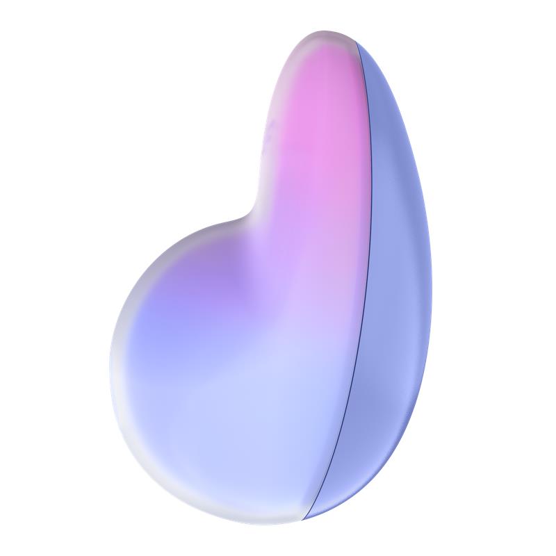 SATISFYER PIXIE DUST CLITORIS SUCKER WITH VIOLET/PINK VIBRATION