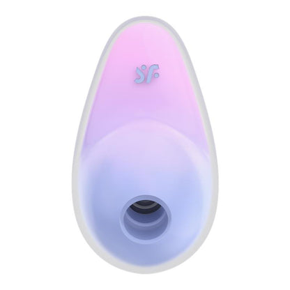 SATISFYER PIXIE DUST CLITORIS SUCKER WITH VIOLET/PINK VIBRATION