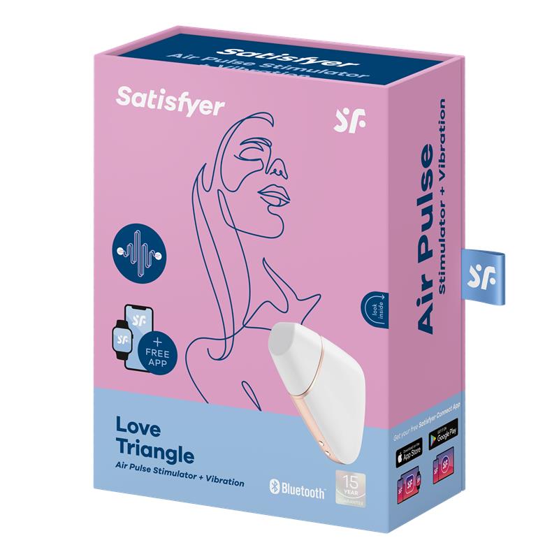 Satisfyer Love Triangle Succionador de Clítoris con Bluetooth/App