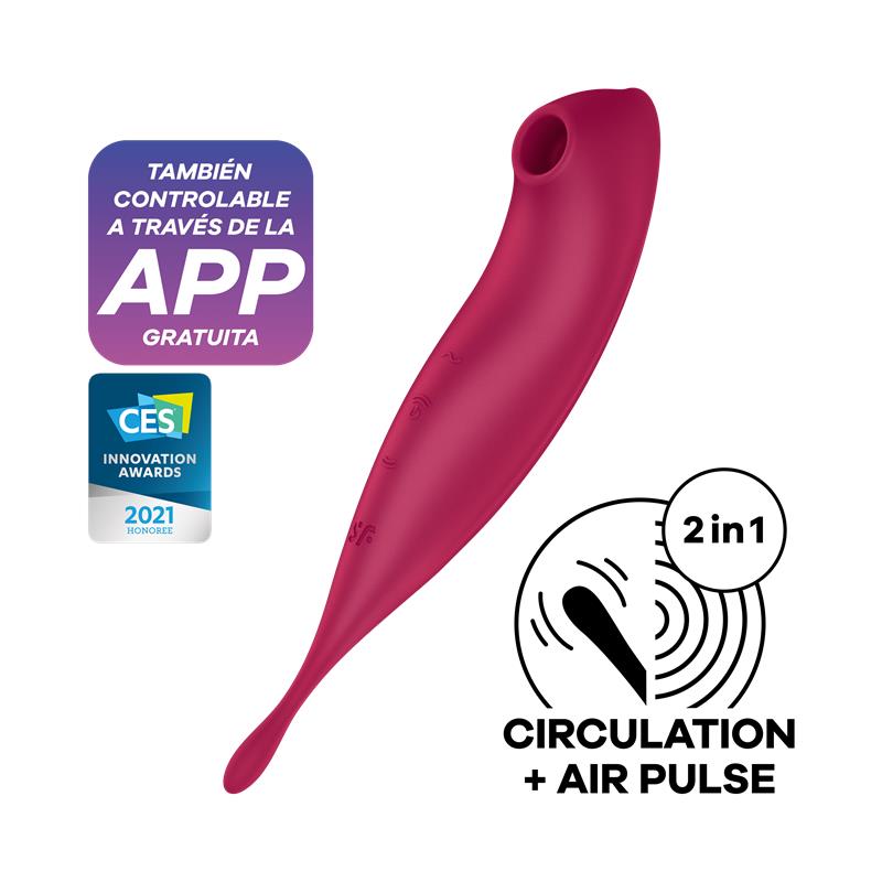 Satisfyer Twirling Pro Succionador de Clítoris con Bluetooth/App